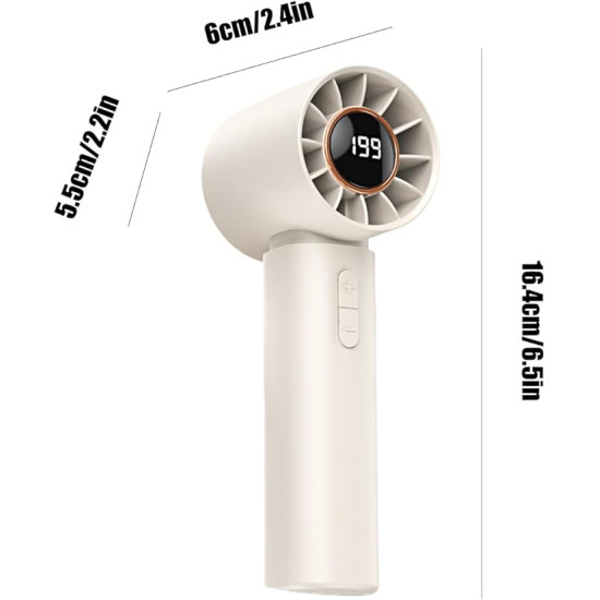 Handheld Portable Bladeless Fan 