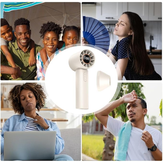 Handheld Portable Bladeless Fan 