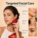 Heated Electric Gua Sha Facial Massager with Vibration & LED Red Light Therapy – Skin Firming Face & Neck Sculpting Tool 