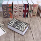 Hidden Book Safe with Combination Lock – Secure Steel Lock Box for Cash, Jewelry & Valuables