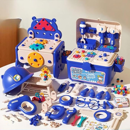 All in one Tool Hub DIY Montessori Tool Box Set (160PCS)