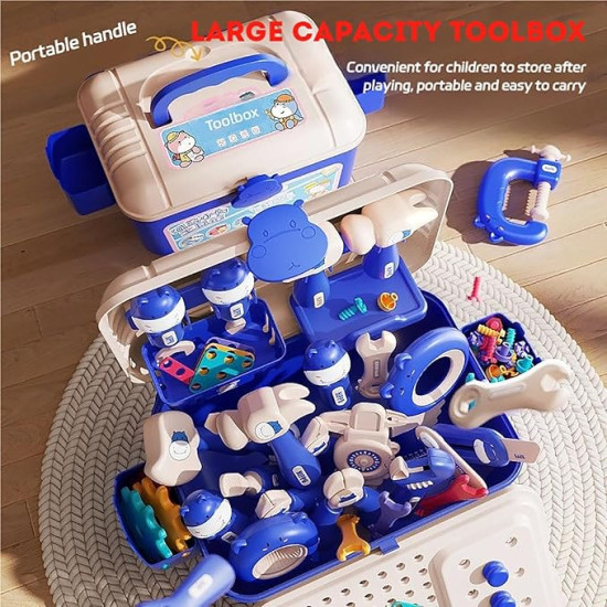 All in one Tool Hub DIY Montessori Tool Box Set (160PCS)