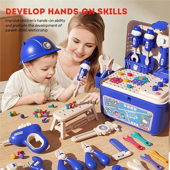 All in one Tool Hub DIY Montessori Tool Box Set (160PCS)