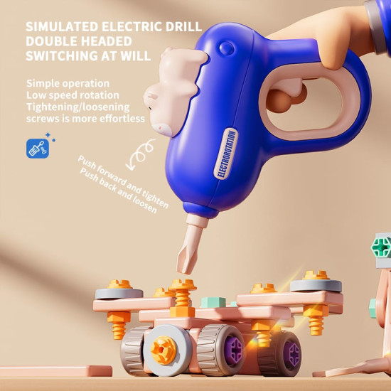 All in one Tool Hub DIY Montessori Tool Box Set (160PCS)