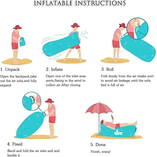 Relax Anywhere - Inflatable Lounger Chair