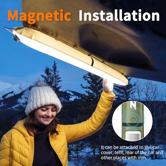 Light Up Any Adventure – Rechargeable Inflatable Camping Lamp