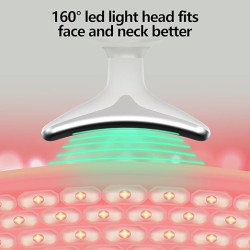 Infrared Red Blue LED Light Therapy Face and Neck Thermal Beauty Machine Infrared Red Blue LED Light Therapy Face and Neck Thermal Beauty Machine