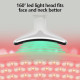 Infrared Red Blue LED Light Therapy Face and Neck Thermal Beauty Machine 