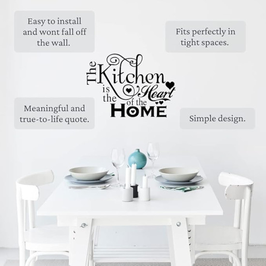 Metal Inspirational Wall Decor for Kitchen