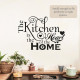 Metal Inspirational Wall Decor for Kitchen