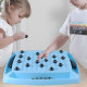 Interactive Magnetic Chess with 32 Rocks for Kids/Adults