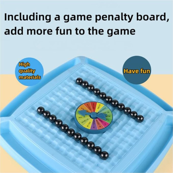 Interactive Magnetic Chess with 32 Rocks for Kids/Adults