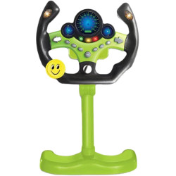 Interactive Steering Wheel Toy for Toddlers – Lights, Music & Driving Sounds Educational Car Toy