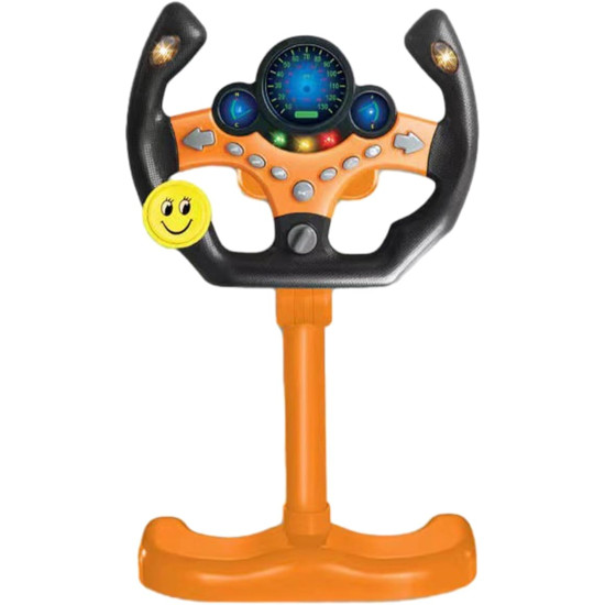 Interactive Steering Wheel Toy for Toddlers – Lights, Music & Driving Sounds Educational Car Toy