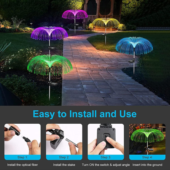 Jellyfish Solar Garden Lights Jellyfish Solar Garden Lights