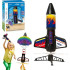 Kids Parachute Rocket Launcher Toy – High-Flying Air Rockets Reach 30-50M for Outdoor Family Fun