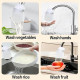 10(pcs) Kitchen Faucet Filter Bag for Sink – Reusable Splash-Proof Cotton Water Filter for Hot & Cold Faucets