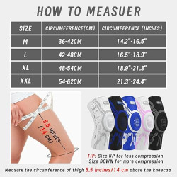 Comfort, Stability & Support - Support Your Knee with a Perfect Fit – Smart Knee Brace with Micro-Adjustable Compression