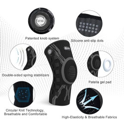 Comfort, Stability & Support - Support Your Knee with a Perfect Fit – Smart Knee Brace with Micro-Adjustable Compression
