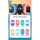 L37 4G GPS Kids Smart Watch – Real-Time Location Tracker, Video Calling, SOS Emergency Button & 800mAh Battery