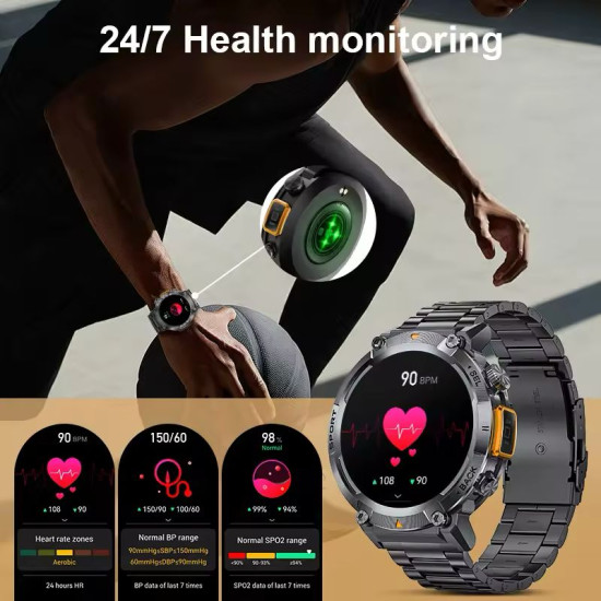 LIGE Outdoor Men Sport Smart Watch With Flashlight LIGE Outdoor Men Sport Smart Watch With Flashlight