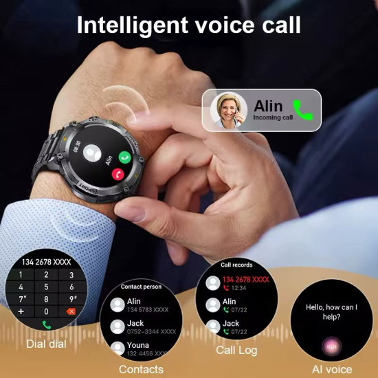 LIGE Outdoor Men Sport Smart Watch With Flashlight LIGE Outdoor Men Sport Smart Watch With Flashlight