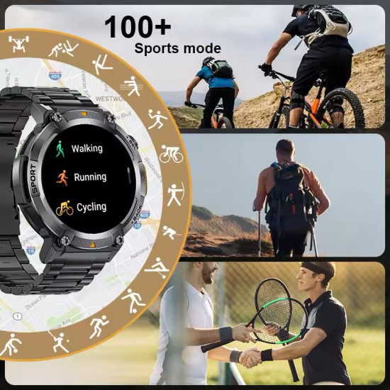 LIGE Outdoor Men Sport Smart Watch With Flashlight LIGE Outdoor Men Sport Smart Watch With Flashlight