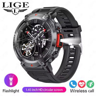 LIGE  Outdoor Men Sport Smart Watch With Flashlight LIGE  Outdoor Men Sport Smart Watch With Flashlight