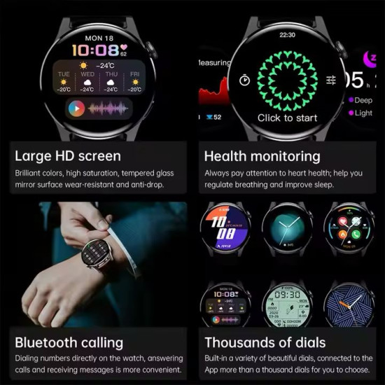 LIGE Dial Call Smart Watch For Men LIGE Dial Call Smart Watch For Men