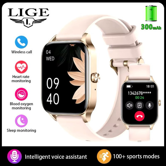LIGE Fashion Smart Watch Women LIGE Fashion Smart Watch Women