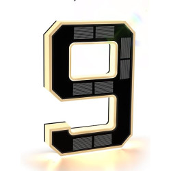 Light Up Your Address at Night – Solar LED House Number Sign
