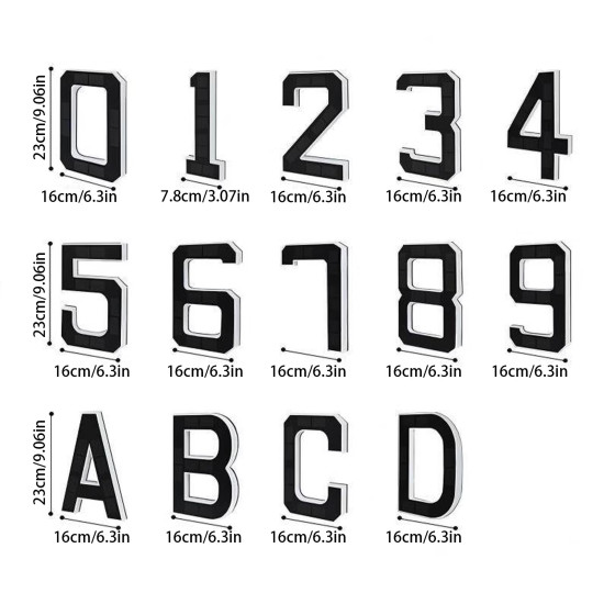 Light Up Your Address at Night – Solar LED House Number Sign