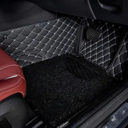 Custom Luxury Full Coverage Car Floor Mats – Waterproof, Anti-Dirt Protection