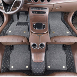 Custom Luxury Full Coverage Car Floor Mats – Waterproof, Anti-Dirt Protection
