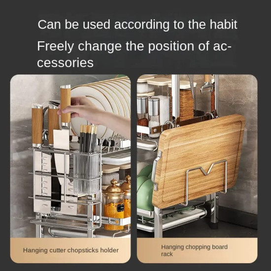 MULTI-LAYER KITCHEN STORAGE RACK MULTI-LAYER KITCHEN STORAGE RACK