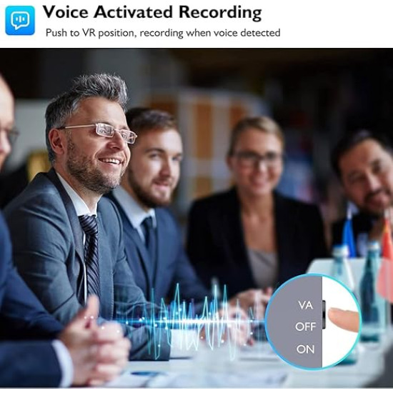 Magnetic Digital Voice Recorder 64GB