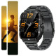 Lige Men Ip68 Waterproof Outdoor Smart Watch (Metal & Silcone Band) Lige Men Ip68 Waterproof Outdoor Smart Watch (Metal & Silcone Band)