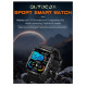 Lige Men Ip68 Waterproof Outdoor Smart Watch (Metal & Silcone Band) 