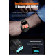 Lige Men Ip68 Waterproof Outdoor Smart Watch (Metal & Silcone Band) 