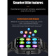 Lige Men Ip68 Waterproof Outdoor Smart Watch (Metal & Silcone Band) 