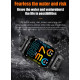 Lige Men Ip68 Waterproof Outdoor Smart Watch (Metal & Silcone Band) 