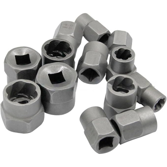Remove Stripped & Rusted Bolts Easily – 14PCS Bolt Extractor Socket Set