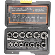 Remove Stripped & Rusted Bolts Easily – 14PCS Bolt Extractor Socket Set