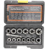 Remove Stripped & Rusted Bolts Easily – 14PCS Bolt Extractor Socket Set