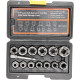 Remove Stripped & Rusted Bolts Easily – 14PCS Bolt Extractor Socket Set