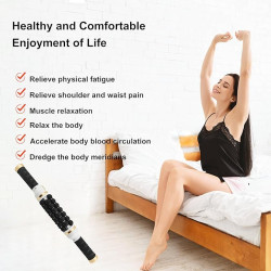 Soothe Muscle Tension in Minutes – Micro-Vibration Rolling Massager