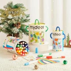 Mess-Free Coloring Fun – 36PCS Washable Twistable Crayons for Kids