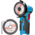 Mini Angle Grinder – Multifunction Electric Cutting, Grinding & Polishing Tool (Incl 2 Batteries)