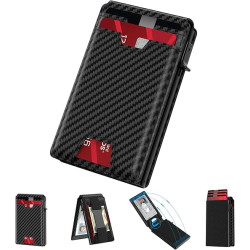 Minimalist Carbon Fiber Wallet for Men Minimalist Carbon Fiber Wallet for Men