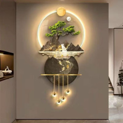 Modern 3 Dimensional Wall Lamp (Plug-in Version)
